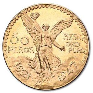 50 Pesos (Or Mexique)